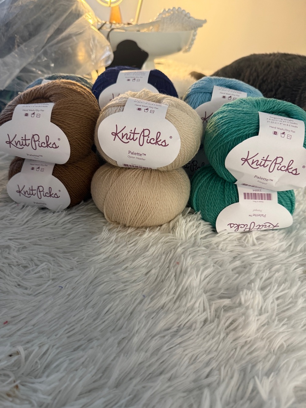 KnitPicks 12-ball colourful bundle of Palette
